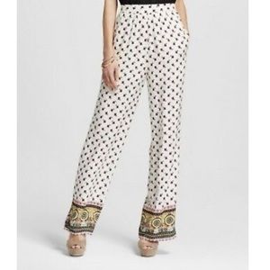 Exhilaration Boho Flowy Printed Hippie Pants!